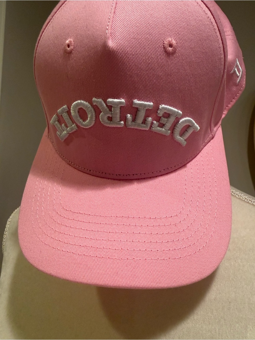 Detroit Pink Baseball Cap